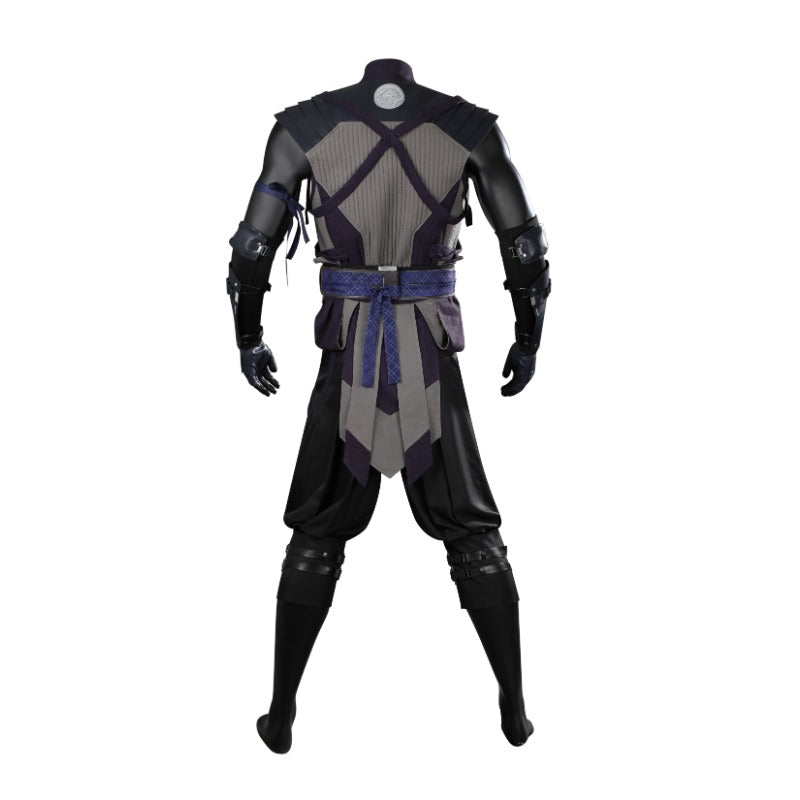 Halloweez Mortal Kombat Smoke Cosplay Costume with Mask - Full Set for Halloween & Parties