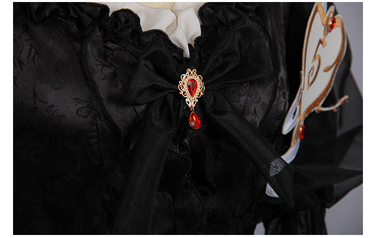 Fifth Personality Truth Underneath Cosplay Costume Priestess Crimson-haired Witch Role-playing Anime Costume - Halloweez