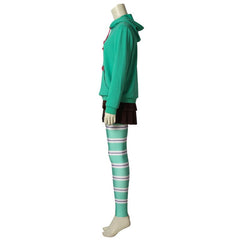 Disfraz de Cosplay de Vanellope Von Schweetz de Ralph el Demoledor para Halloween para niños y adultos