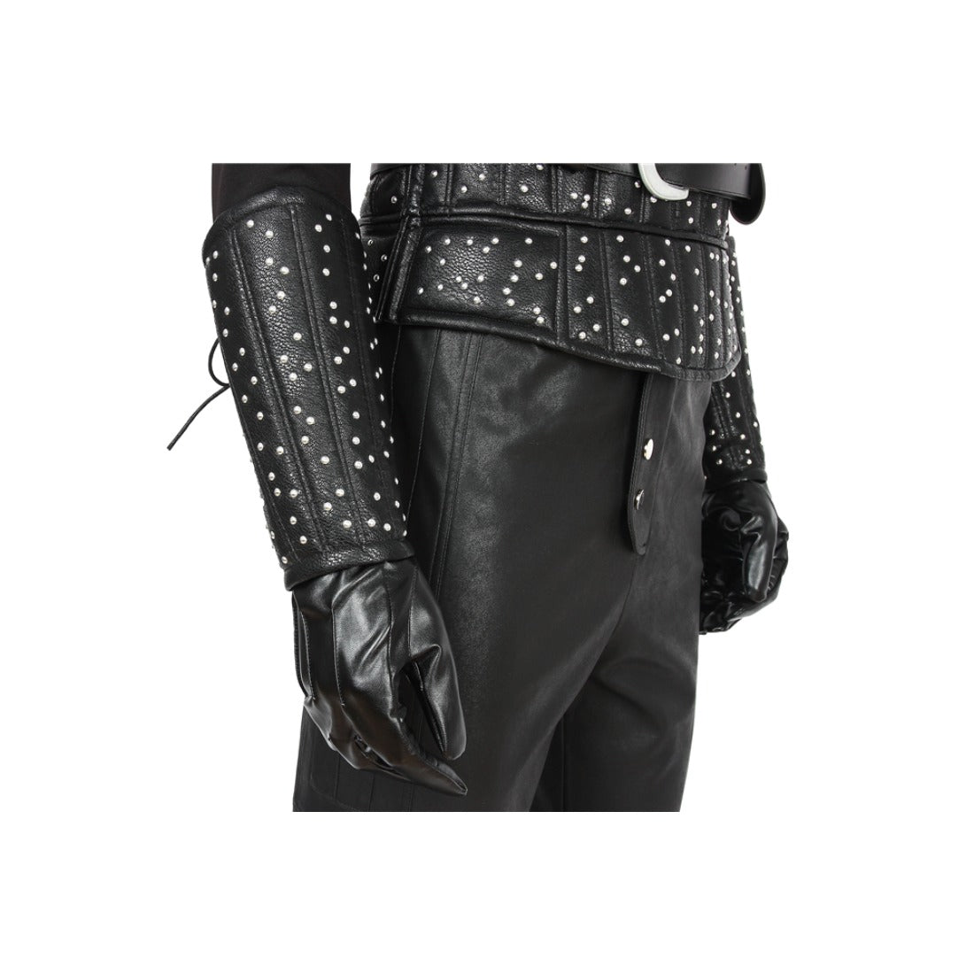 Geralt of Rivia Full Cosplay Costume from The Witcher Monster Hunter Outfit for Men - Halloweez