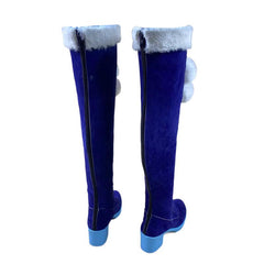 1849 Hatsune Miku 2012 Snow Miku Cosplay Shoes for Anime Conventions - Halloweez