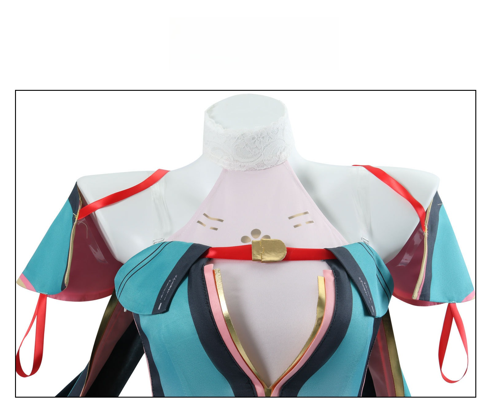 Wuthering Waves Peach Spring Female Cosplay Costume Brush Ink Slant Branch Outfit - Halloweez