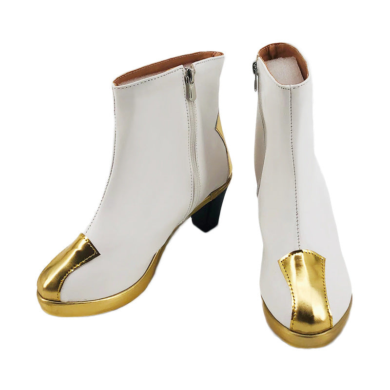 Genshin Impact Amber Cosplay Shoes for Anime Conventions and Performances - Halloweez