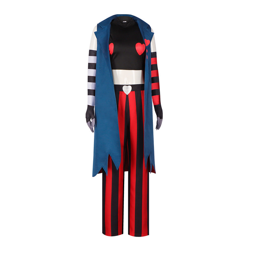 "Hazbin Hotel Hell's Inn Cosplay - 3V Group Velvette Costume for Halloween"