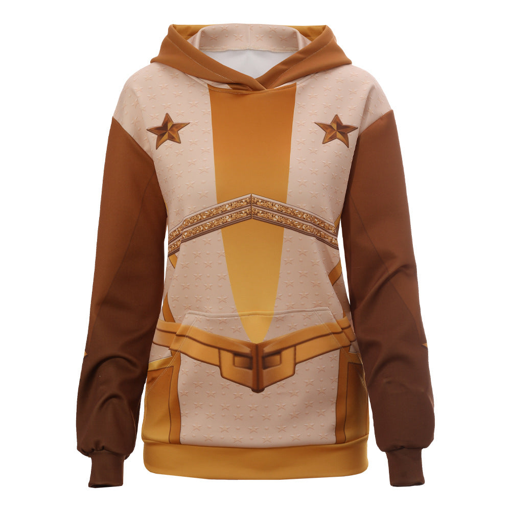 The Boys Cosplay Costume Homelander The Deep Starlight Hoodie for TV Show Fans - Halloweez