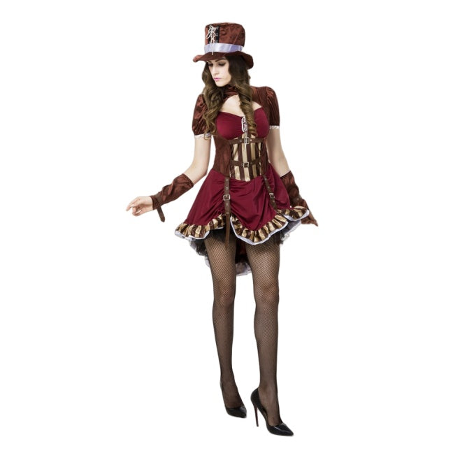 Real Shot Halloween Cowboy Cosplay Costume Jazz Dance Performance Costume COS Tamer Role Play Costume - Halloweez