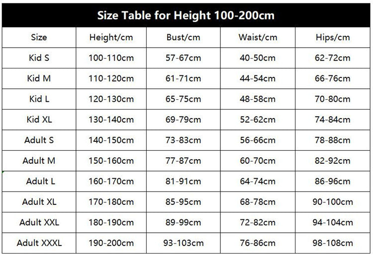 Superhero Cosplay Tight Suit for Adults and Children - Anime Stage Performance Costume - Halloweez