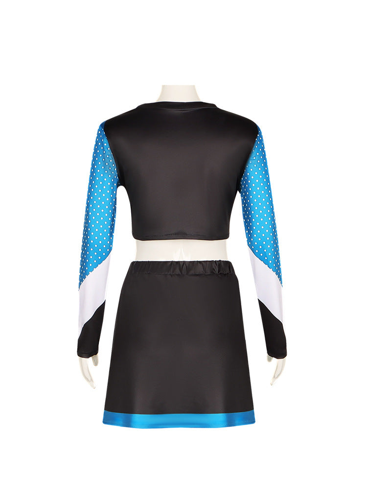 Cheerleader Performance Costume Maddy Outfit from Euphoria TV Show Cosplay Dance Dress - Halloweez