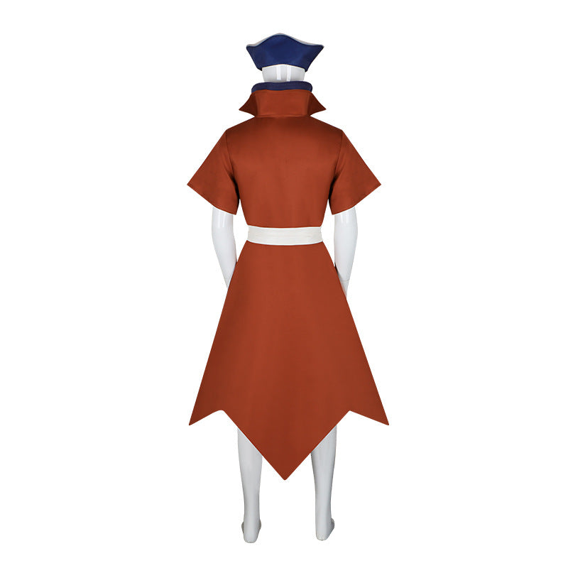 Dr.Stone Seven Seas Ryusui Cosplay Coat with Hood Halloween Costume - Halloweez