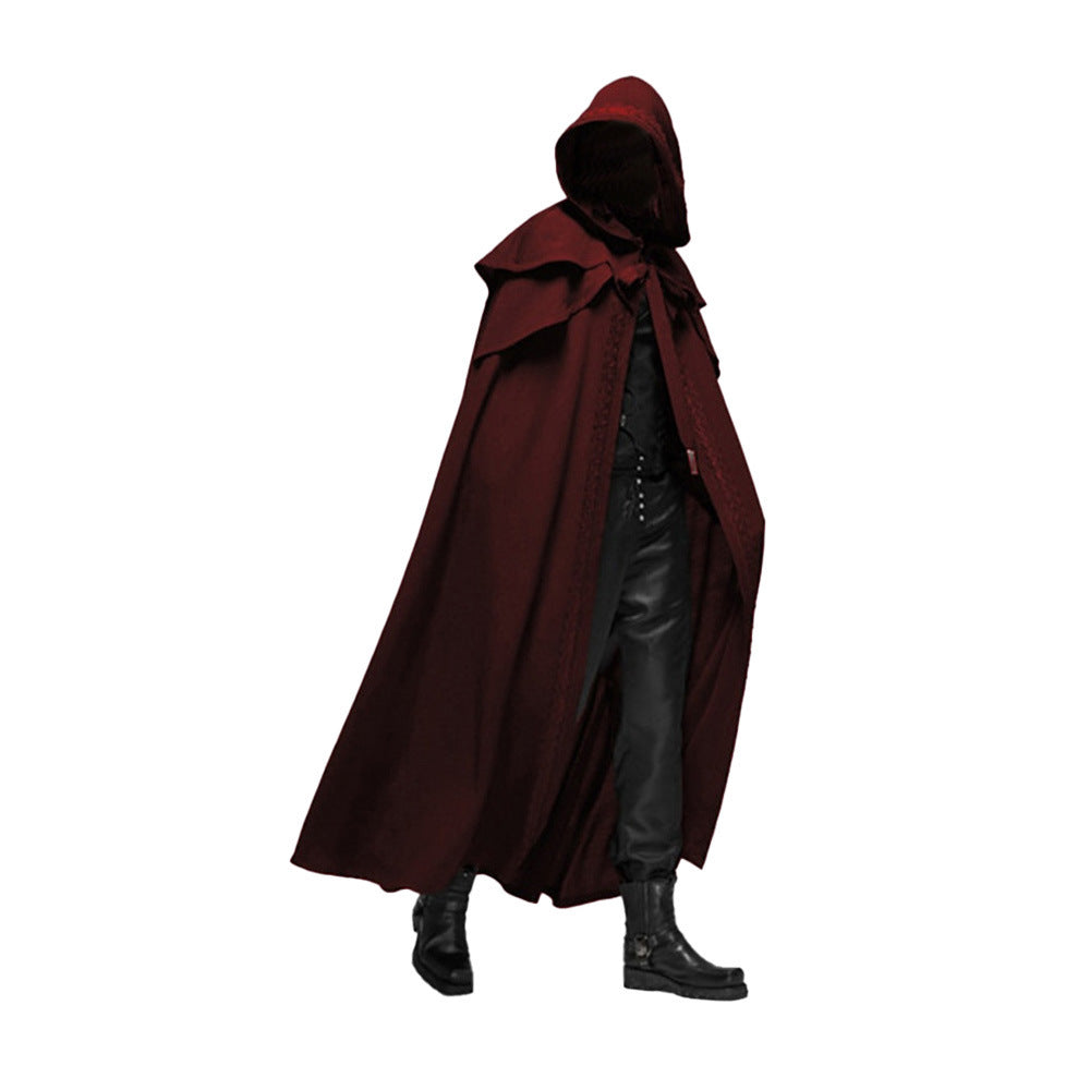 Medieval Clergy Church Killer Cloak Costume Assassin's Creed Wizard Priest Cloak Wholesale - Halloweez