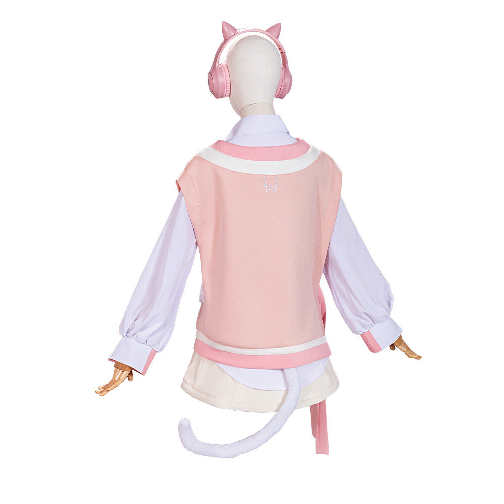 Project Sekai Akayama Mizuki 2D Cosplay Anime Game Costume Women's Dress Set - Halloweez