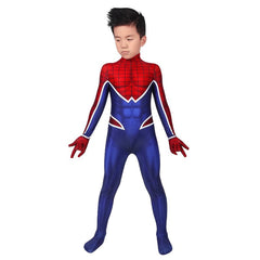 Halloweez Spider-Man Costumes - Kids Spider-Man Punk Suit Cosplay Outfit