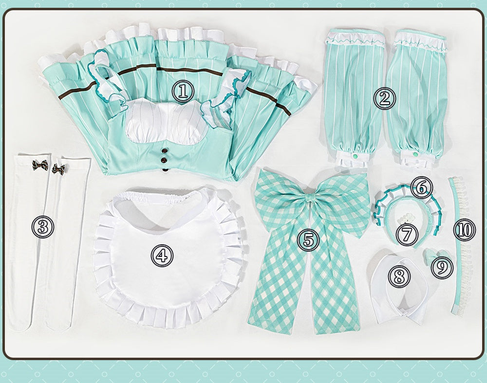 lovelive AiScReam Wakana Shiki Cosplay Costume Anime Game Dress for Women - Halloweez