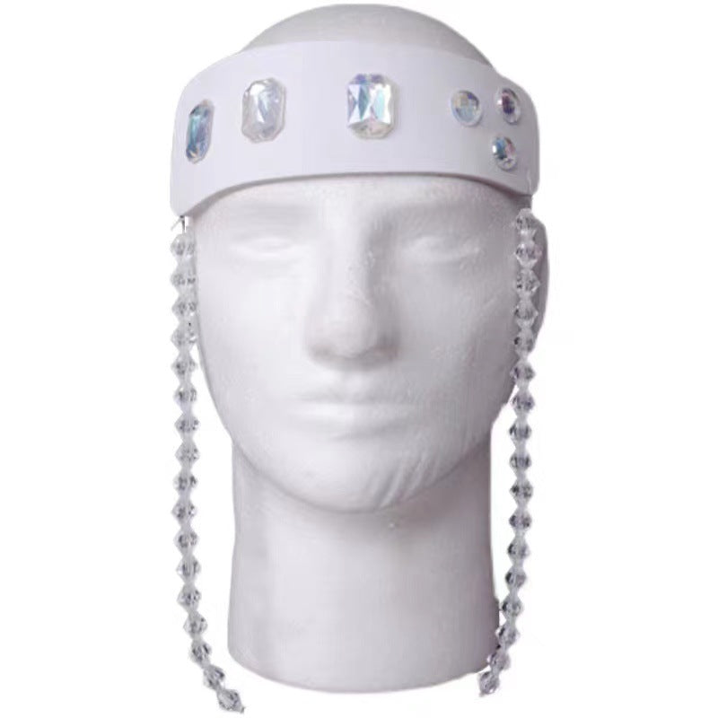 Demon Slayer Tengen Uzui Headband Cosplay Accessory - Anime Costume Prop for Halloween, Cosplay Events and Conventions - Halloweez