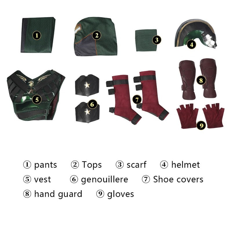 Premium Soldier Boy Cosplay Outfit - The Boys American Hero Halloween Costume