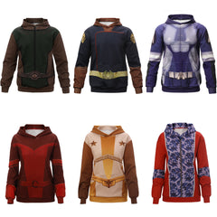 The Boys Cosplay Costume Homelander The Deep Starlight Hoodie for TV Show Fans - Halloweez