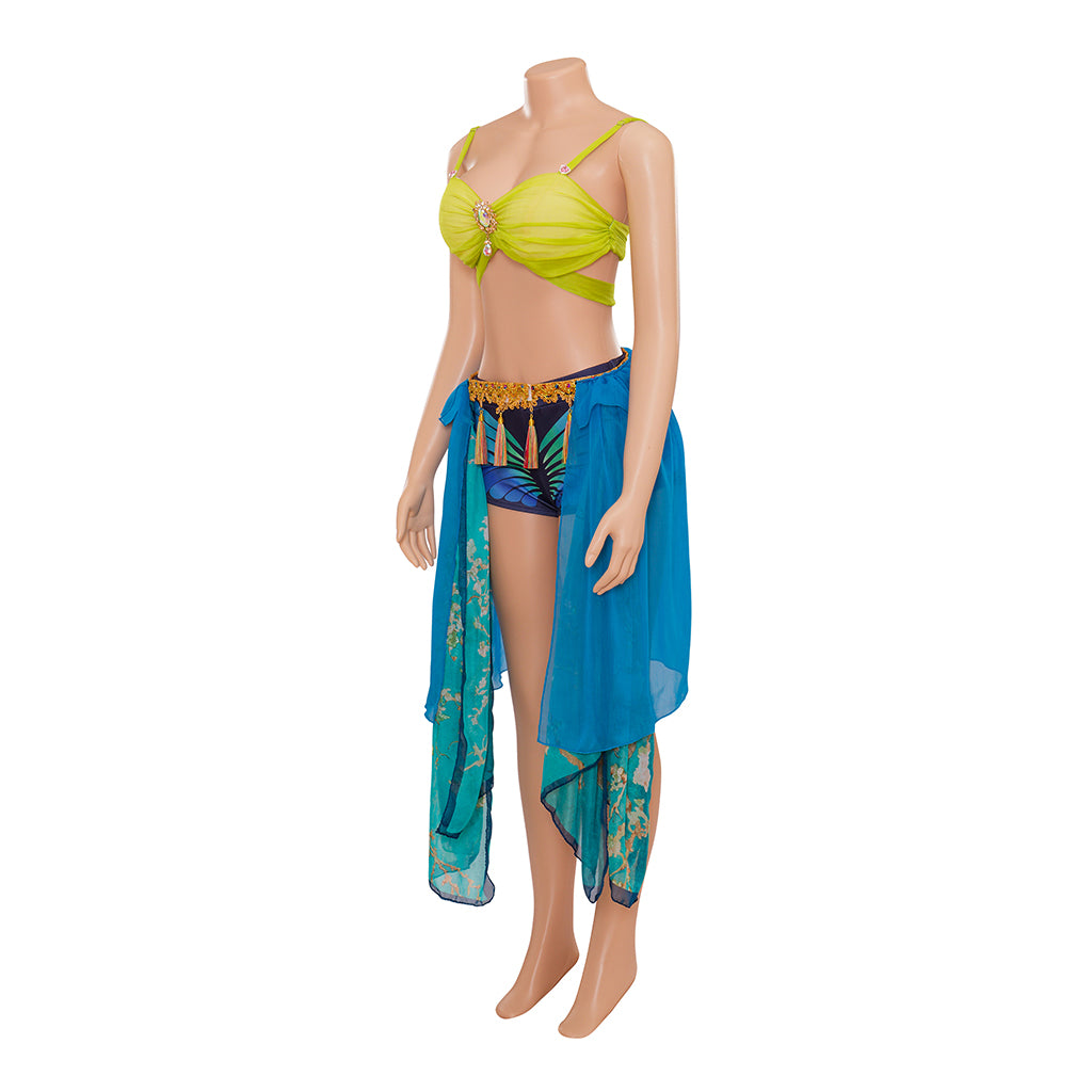 Britney Spears Inspired Blue Dance Costume for Women | Halloweez Cosplay - Halloweez