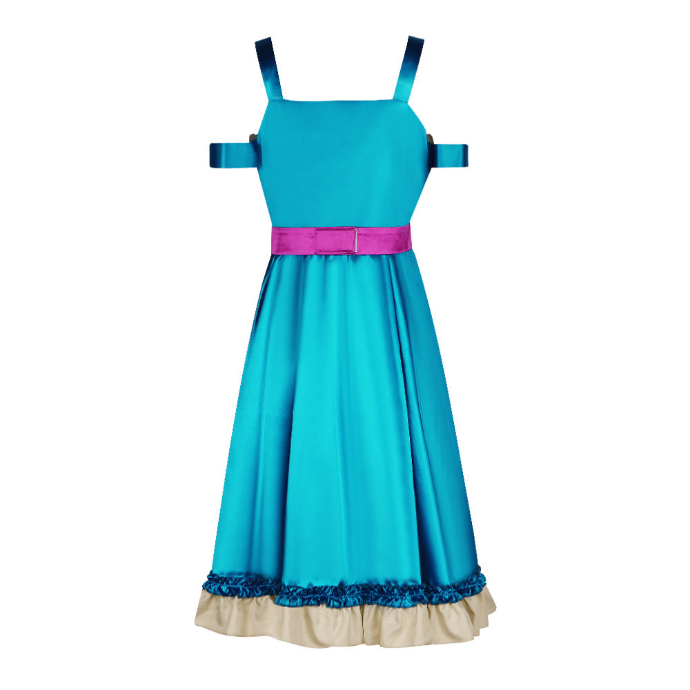 Fluttershy My Little Pony Cosplay Costume Elegant Dress for Stage Performance - Halloweez