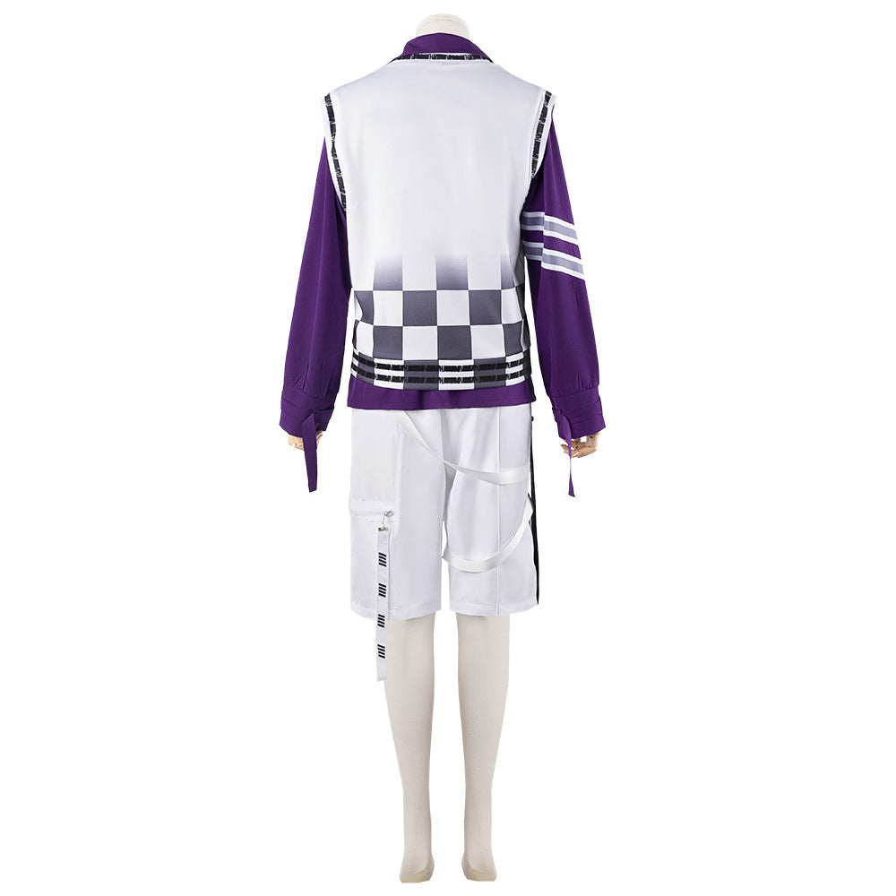 Rainbow Club vtuber ROF-MAO Fuwa Minato Anime Cosplay Sportswear Unisex Set - Halloweez