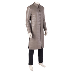 Game of Thrones Season 8 Jon Snow Cosplay Costume, A Song of Ice and Fire Same Style Medieval Outfit for Men - Halloweez
