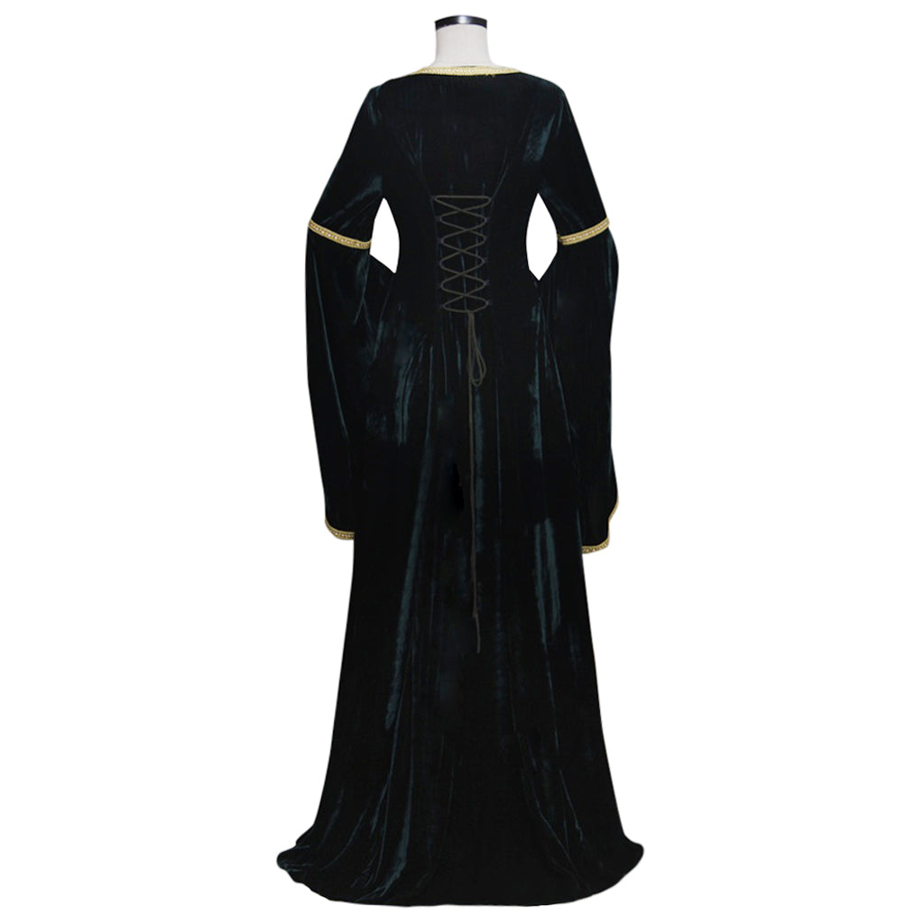 Robe Renaissance élégante pour Halloween pour dames - Embrassez l'ère aristocratique