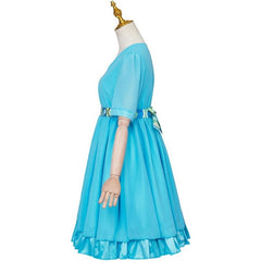 Tracy Turnbald Cosplay Costume Blue Dress Hairspray Costume Halloween Musical Stage Performance Dress - Halloweez