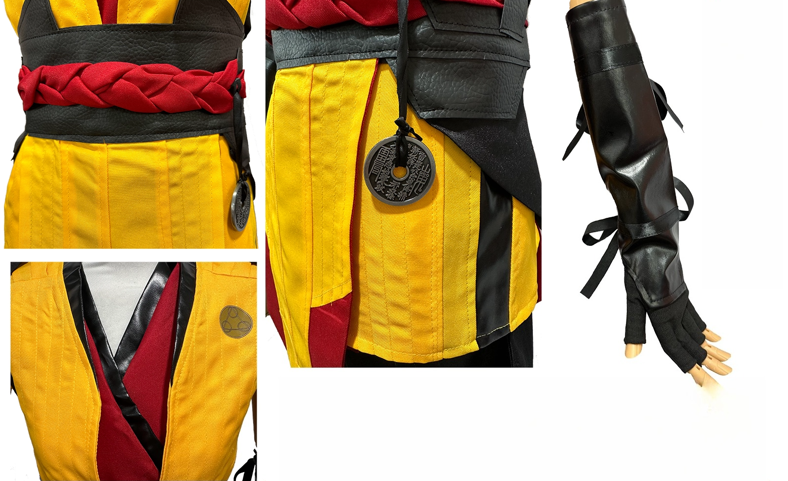 Mortal Kombat Scorpion Cosplay Costume Men Halloween Role Play Outfit - Halloweez