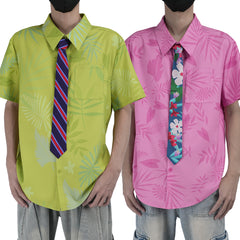 Nick Wilde from Zootopia Cosplay Costume Shirt and Tie Set for Halloween