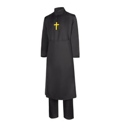 White Maiden and Black Priest Laurence Cosplay Costume - Bloodborne Anime Role-Playing Outfit for Halloween - Halloweez