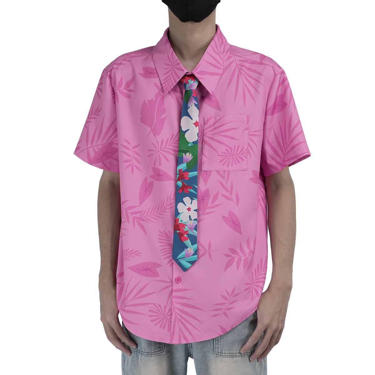 Nick Wilde from Zootopia Cosplay Costume Shirt and Tie Set for Halloween