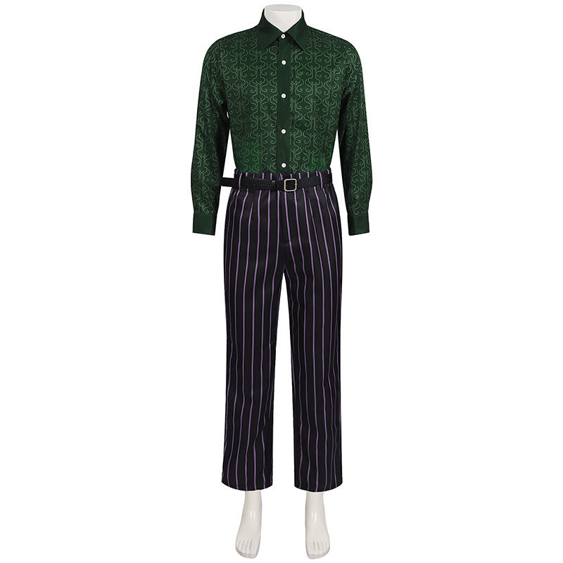 Mortal Kombat 11 Joker Cosplay Costume, Purple Suit Set, Game-Accurate Full Outfit - Halloweez