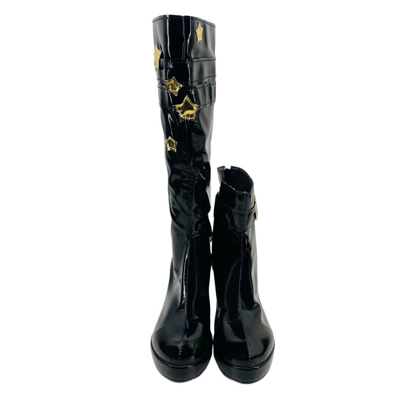 Ji Ling Fairy Tale Record Cosplay Shoes for Anime Conventions and Performances - Halloweez