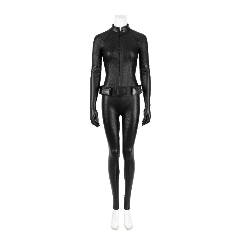 Halloweez Halloween Anime Catgirl Cosplay Costume - Selena Kyle Zentai Jumpsuit for Adults