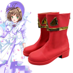 Cardcaptor Sakura Kinomoto Sakura Cosplay Shoes for Anime Conventions - Halloweez