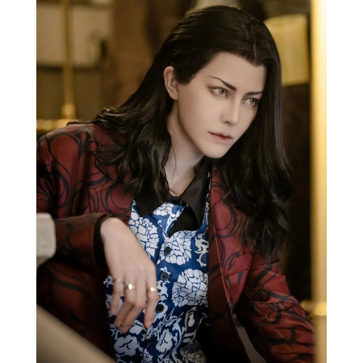 Halloweez Anime Cosplay Osaka Keisuke Baji Suit - Perfect for Casual and Holiday Events