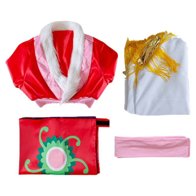 One Piece Boa Hancock Cosplay Costume with Cape Anime Cosplay Full Set - Halloweez