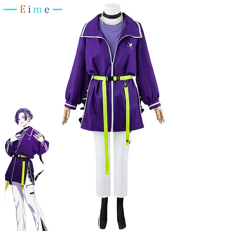 ParadoxLive VISTY Aoi Wu Yu Kui Cosplay Costume Unisex Custom Set for Game Fans - Halloweez