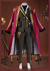 Arknights Belone Cosplay Costume, Male Full Set Game Uniform, Authentic Arknights Character Cos Outfit for Men - Halloweez