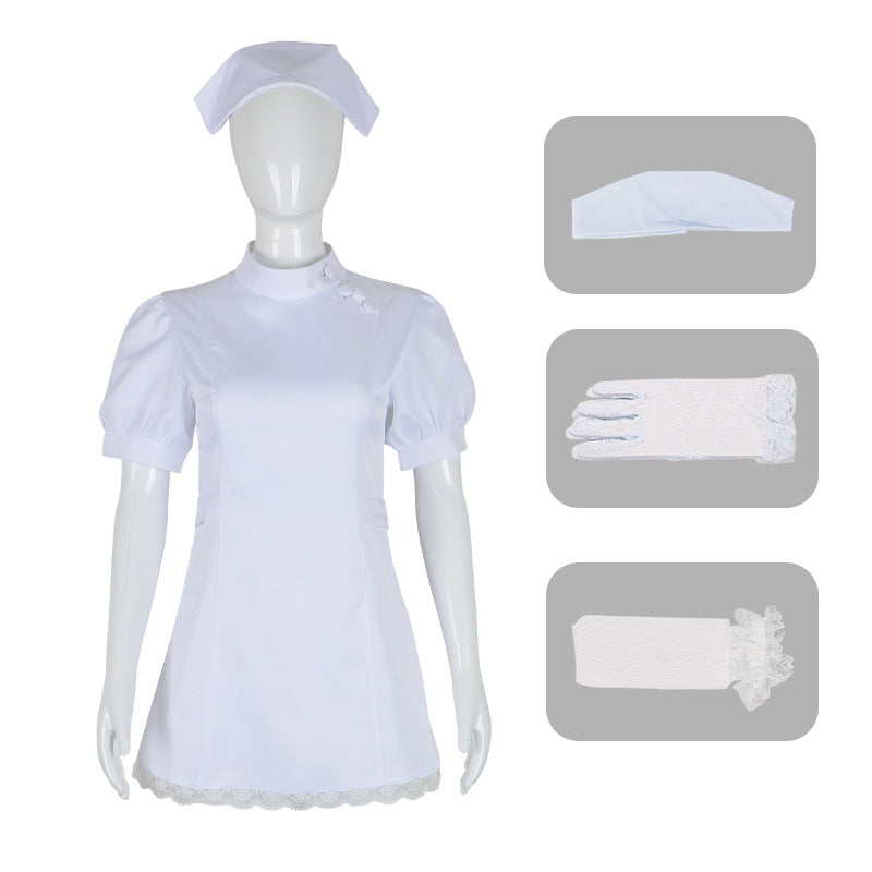 Sono Bisque Doll wa Koi wo Suru Kitagawa Marin Cosplay Costume - Black Cradle Nurse Outfit - Halloweez