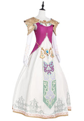 Twilight Princess Zelda Cosplay Costume - The Legend of Zelda: Twilight Princess Game Dress for Halloween - Halloweez