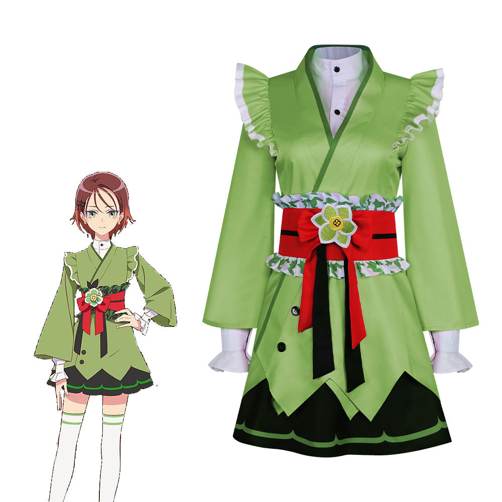 Akane Chigusa, Anzu Shinri, Kagami Kitahara Cosplay Costume - The Magical Revolution of the Reincarnated Princess and the Genius Young Lady Anime Outfit for Cosplay Events - Halloweez