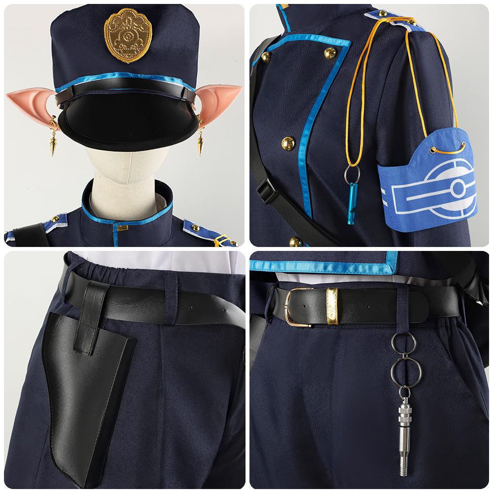 Blue Archive Railway Twins Cosplay Costume - Anime Game Character Outfit for Women - Halloweez