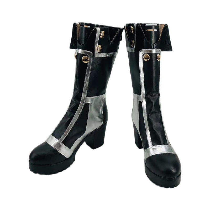 Arknights Lappland Cosplay Shoes for Comic Conventions - Authentic 2D Design - Halloweez