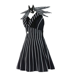 Jack Skellington Gender Swap Cosplay Costume from The Nightmare Before Christmas - Halloweez