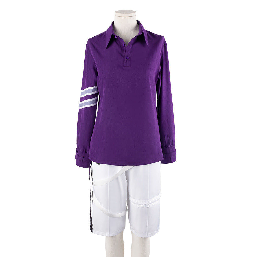 Rainbow Club vtuber ROF-MAO Fuwa Minato Anime Cosplay Sportswear Unisex Set - Halloweez