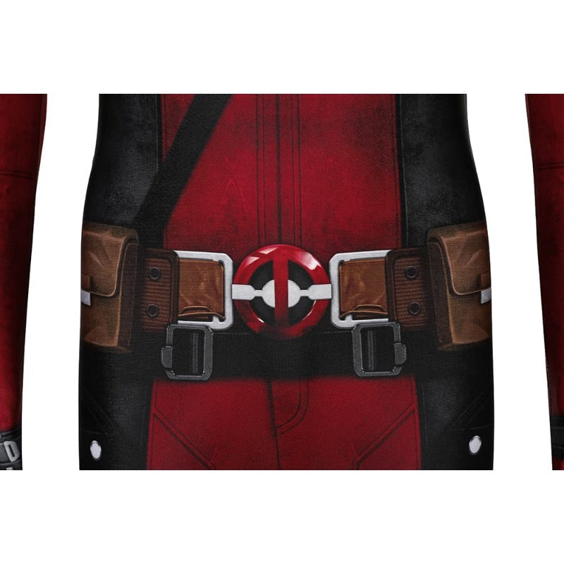 Costume Deadpool Kidspool pour enfants - Combinaison et masque - Tenue de fête d'Halloween par Halloweez