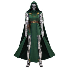 Gender‑Bent Doctor Doom Cosplay Costume,Custom Outfit for Halloween & Comic Con
