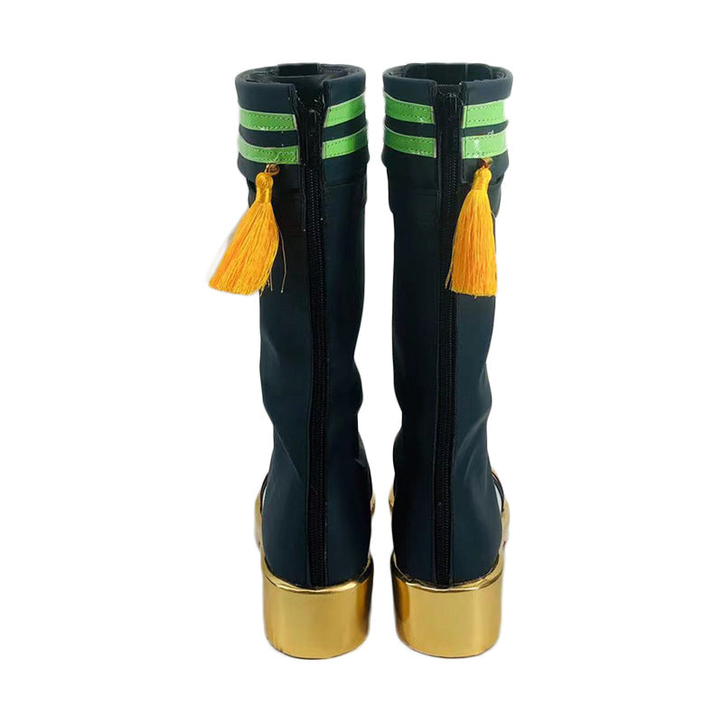 Genshin Impact Tighnari Cosplay Shoes for 2D Performance and Convention - Halloweez
