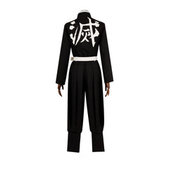 Official Demon Slayer Kimetsu no Yaiba Corps Uniform Tanjiro Nezuko Cosplay Costume Set - Halloweez