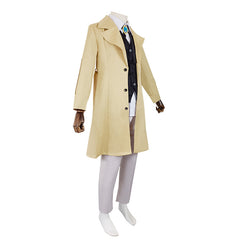 Bungo Stray Dogs Dazai Osamu Nakahara Chuuya Cosplay Costume Men's Full-Length Coat - Halloweez